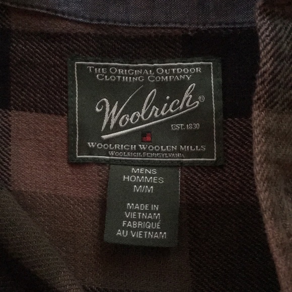 Woolrich cotton plaid long sleeve. - Picture 2 of 4